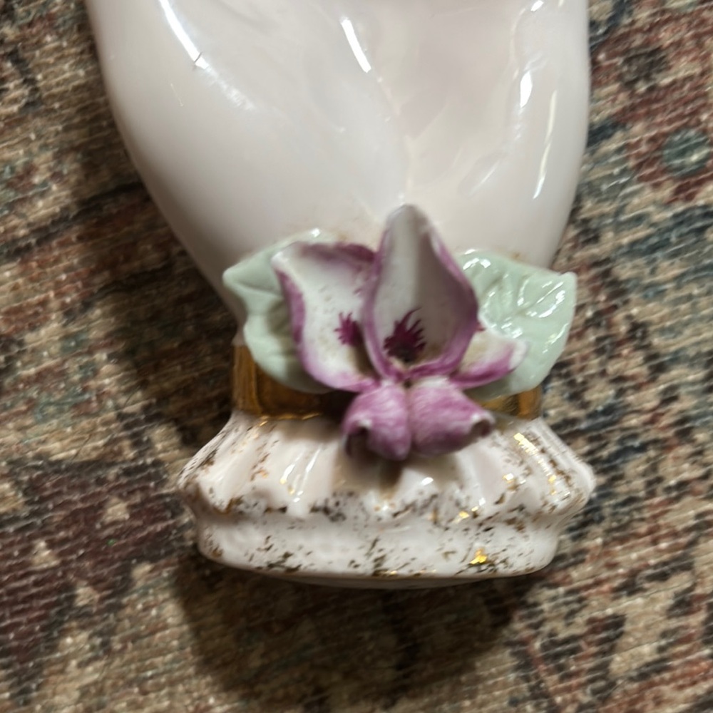 LEFTON CHINA HAND PAINTED PORCELAIN LADY HAND RING HOLDER FIGURINE JAPAN 717VP - Picture 4 of 7